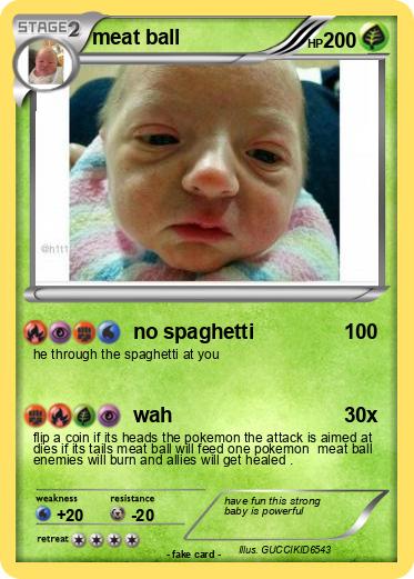 Pokemon meat ball
