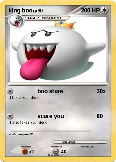 Pokemon king boo