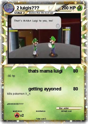 Pokemon 2 luigis???