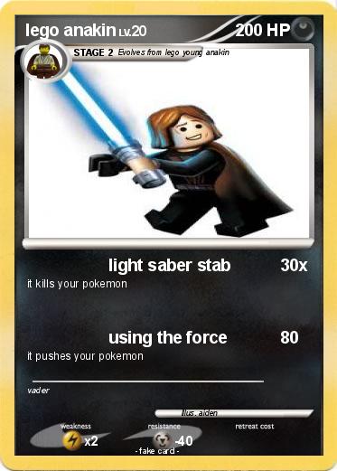Pokemon lego anakin