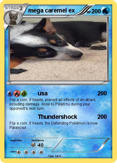 Pokemon mega caremel ex