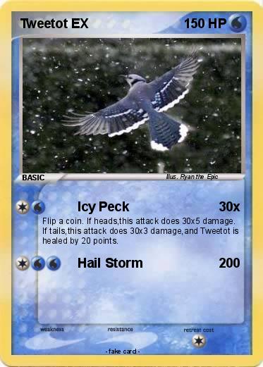 Pokemon Tweetot EX