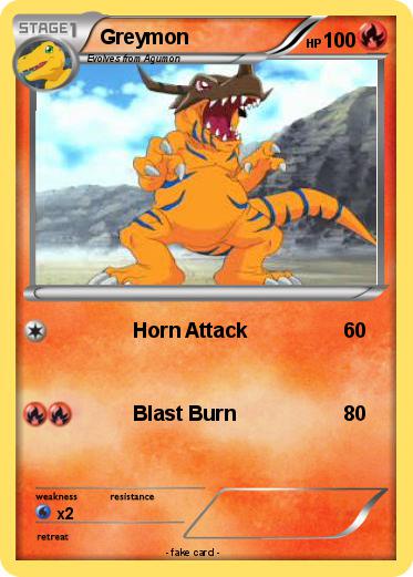 Pokemon Greymon