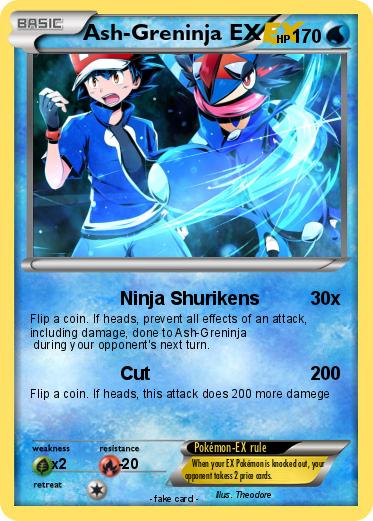 Pokemon Ash-Greninja EX