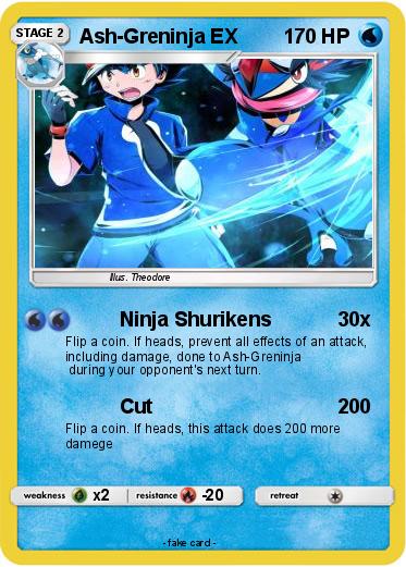 Pokemon Ash-Greninja EX