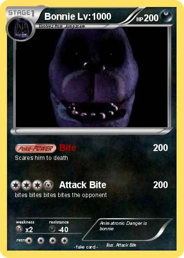 Pokemon Bonnie Lv:1000