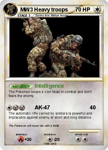 Pokemon MW3 Heavy troops