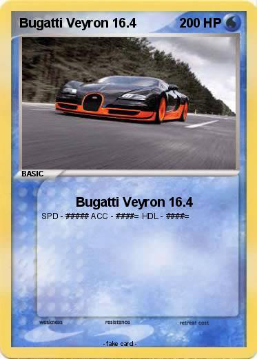 Pokemon Bugatti Veyron 16.4