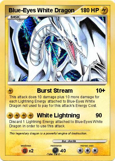 Pokemon Blue-Eyes White Dragon