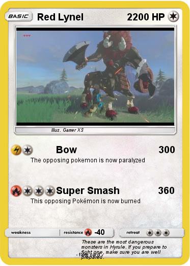 Pokemon Red Lynel                 2