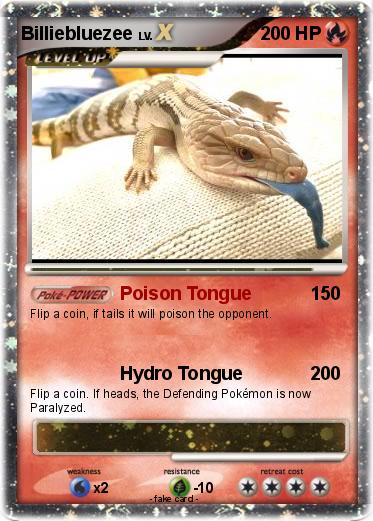 Pokemon Billiebluezee