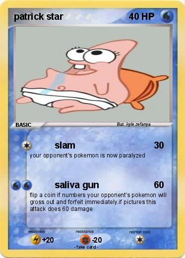 Pokemon patrick star