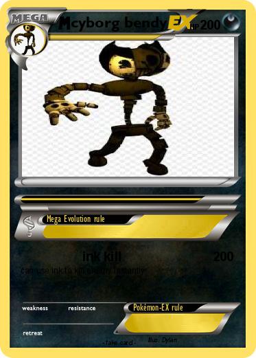 Pokemon cyborg bendy