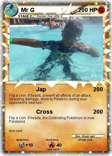 Pokemon Mr G
