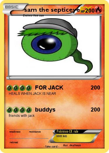 Pokemon sam the septiceye