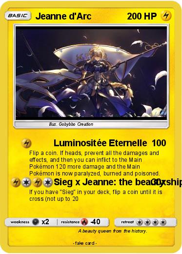 Pokemon Jeanne d'Arc