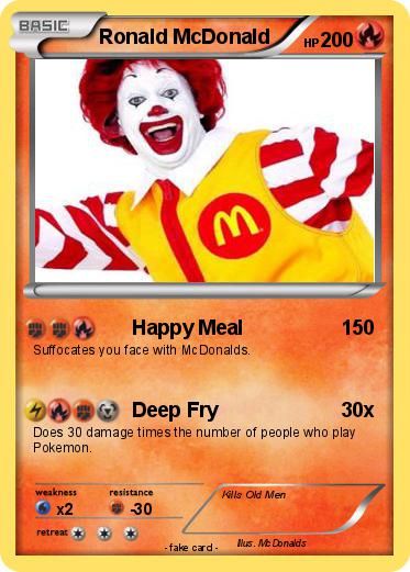 Pokemon Ronald McDonald