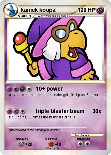 Pokemon kamek koopa