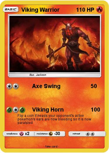 Pokemon Viking Warrior