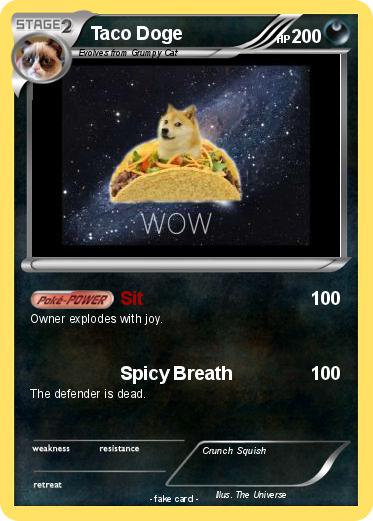 Pokemon Taco Doge