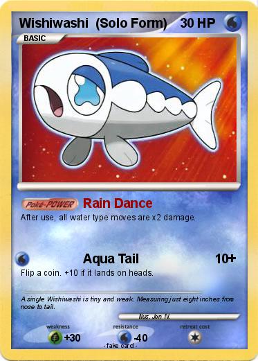 Pokemon Wishiwashi  (Solo Form)