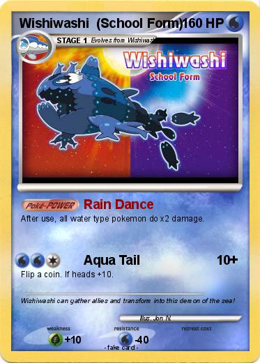 Pokemon Wishiwashi  (School Form)