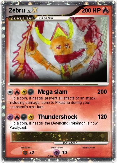 Pokemon Zebru