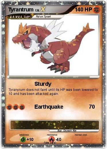 Pokemon Tyrantrum