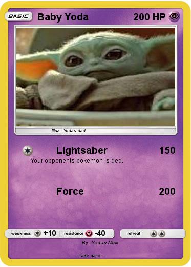 Pokemon Baby Yoda