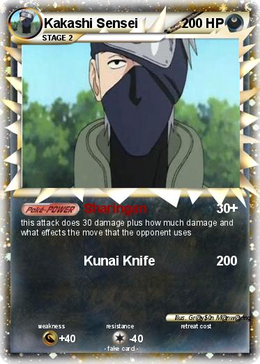 Pokemon Kakashi Sensei