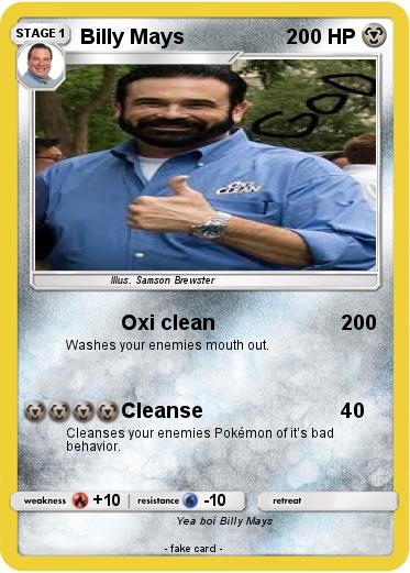 Pokemon Billy Mays