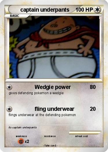 Pokemon captain underpants