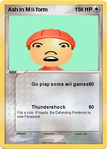 Pokemon Ash in M ii form