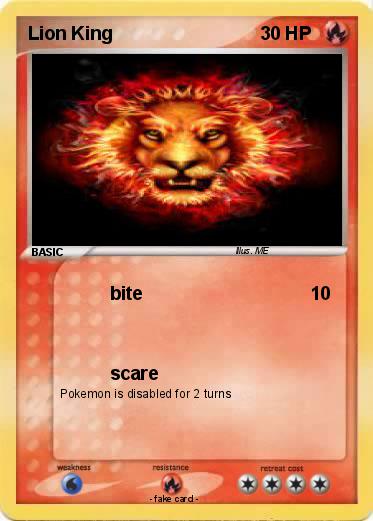 Pokemon Lion King