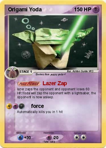 Pokemon Origami Yoda