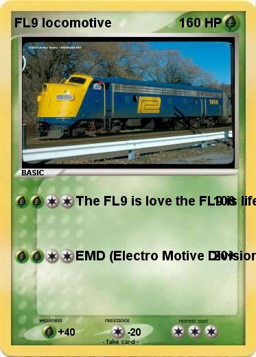 Pokemon FL9 locomotive