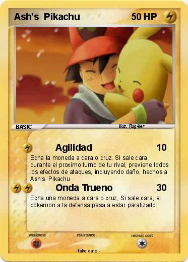 Pokemon Ash's  Pikachu
