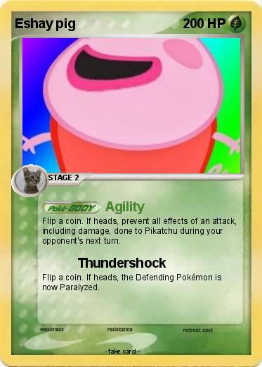 Pokemon Eshay pig