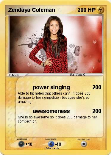 Pokemon Zendaya Coleman
