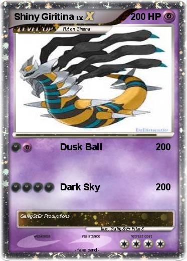 Pokemon Shiny Giritina
