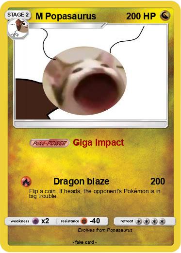 Pokemon M Popasaurus