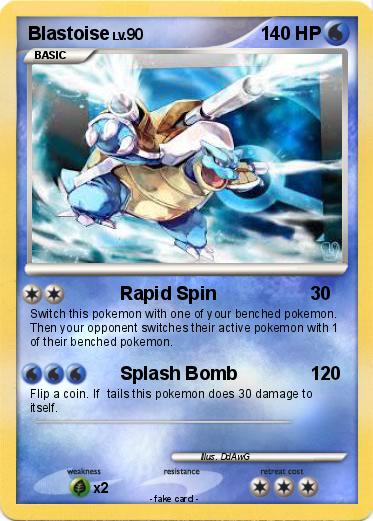 Pokemon Blastoise