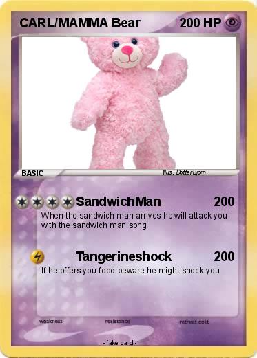 Pokemon CARL/MAMMA Bear