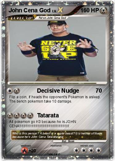 Pokemon John Cena God