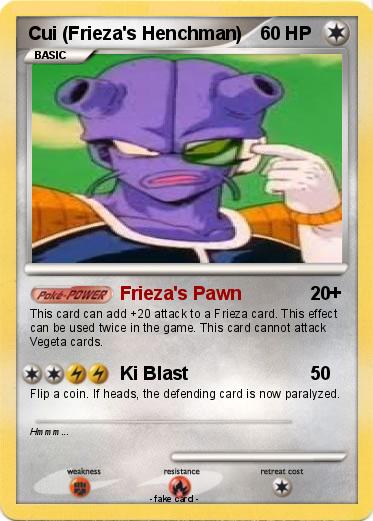Pokemon Cui (Frieza's Henchman)