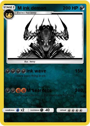 Pokemon M ink demon