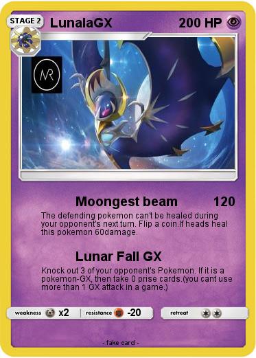 Pokemon LunalaGX