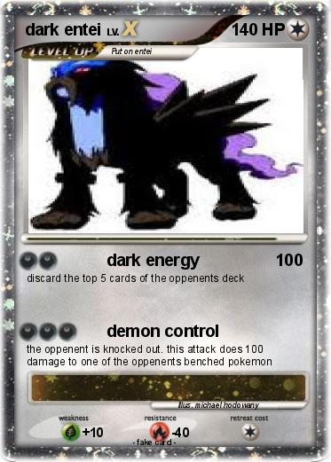Pokemon dark entei