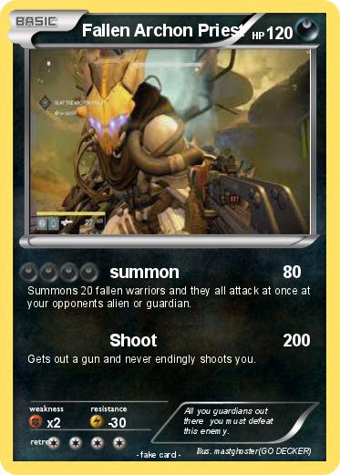 Pokemon Fallen Archon Priest