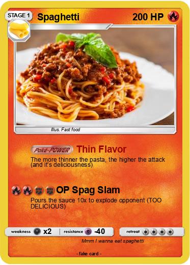 Pokemon Spaghetti